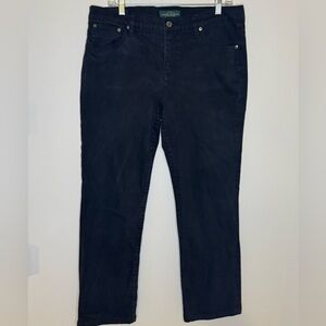 Lauren Ralph Lauren Black Wash Denim Women’s Jeans size 14